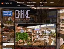 Tablet Screenshot of empirerestauranttenerife.com